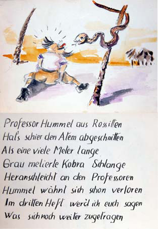 Professor Hummel Comic Seite 11